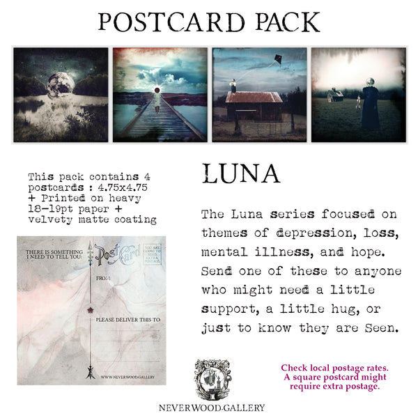 Postcard Pack: Luna