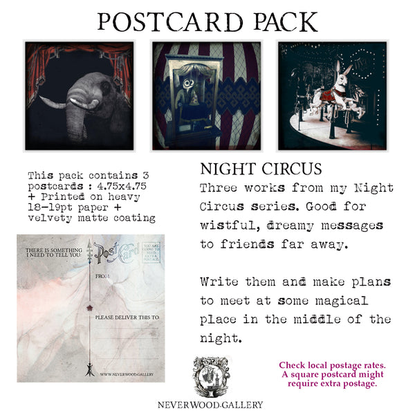 Postcard Pack: Night Circus