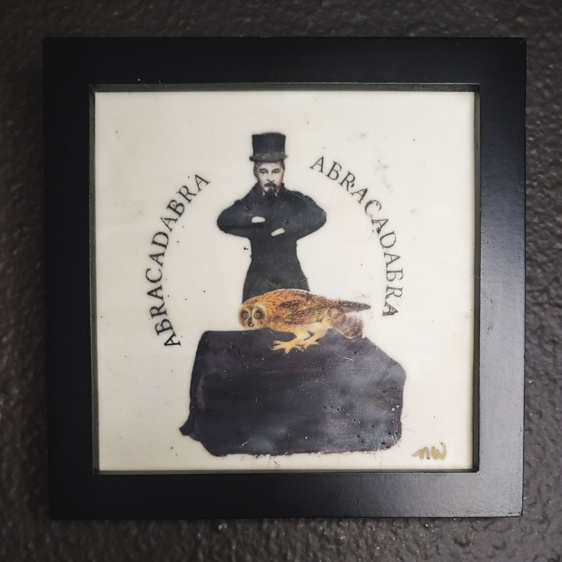 Photo-Encaustic: The Magician