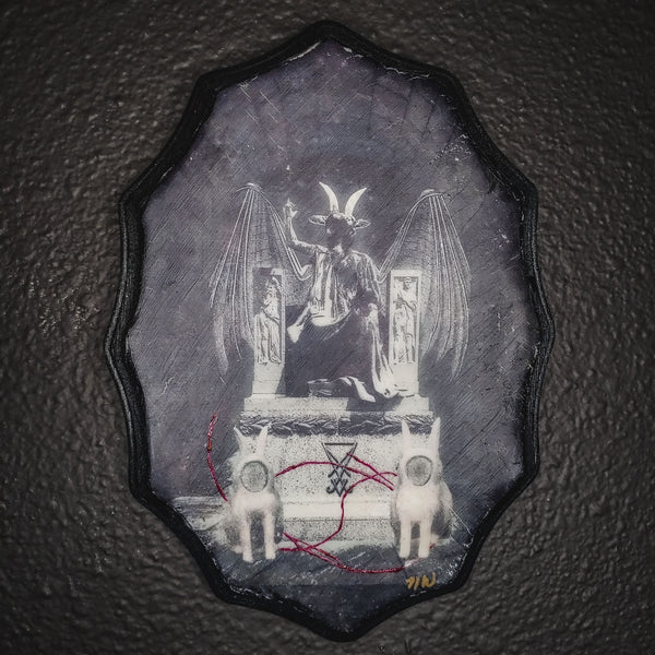 Photo-Encaustic: The Devil