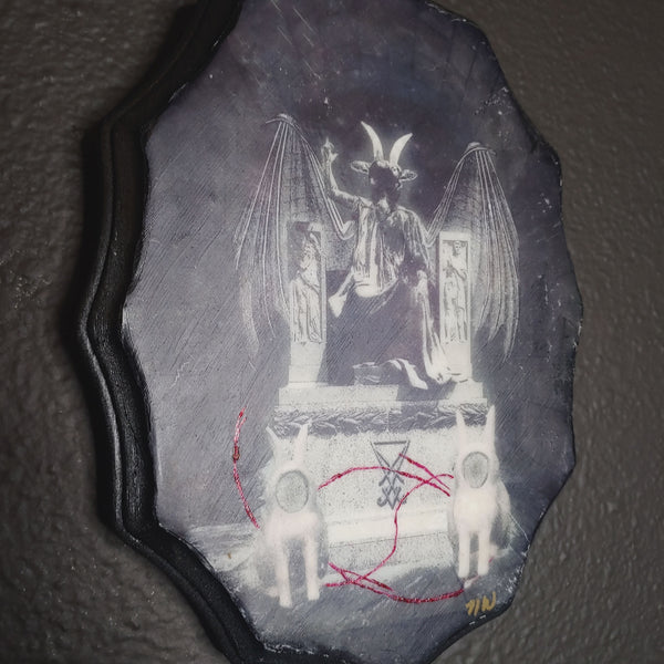Photo-Encaustic: The Devil